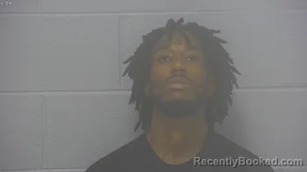 Mugshot of Deandre Lamont Glenn booked in Greene County, Missouri on August 18, 2026