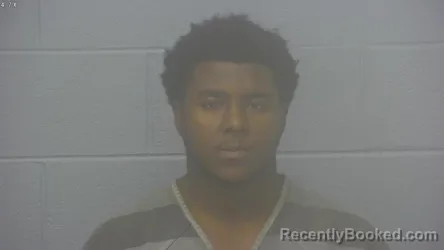 Mugshot of Davonta Myquan Hunter booked in Greene County, Missouri on October 10, 2026
