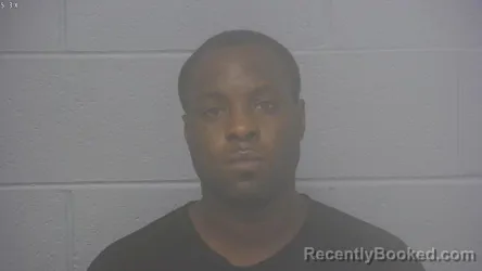 Mugshot of Dominic Rashad Herron booked in Greene County, Missouri on August 26, 2026