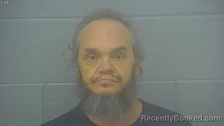 Mugshot of Daniel Lee Harris booked in Greene County, Missouri on July 31, 2026