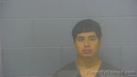 Mugshot of Diego Alejandro Juarez Aragon booked in Greene County, Missouri on September 22, 2026