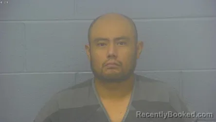 Mugshot of Daniel Juarez-Mixteco booked in Greene County, Missouri on October 10, 2026