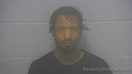 Mugshot of DANTRILL OKEITH MORRIS booked in Greene County, Missouri on May 8, 2026