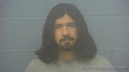 Mugshot of DAVID AGUSTINE OLIVARES booked in Greene County, Missouri on March 22, 2026