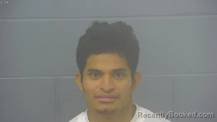 Mugshot of Dagoberto Pastrana Amador booked in Greene County, Missouri on August 9, 2026