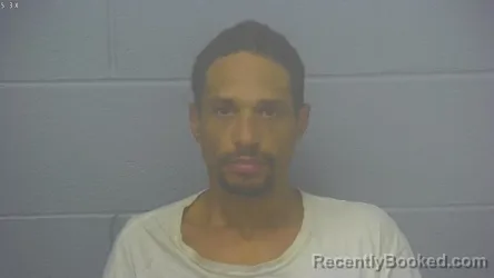 Mugshot of Daren Laroy Rucker booked in Greene County, Missouri on October 6, 2026