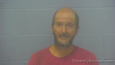Mugshot of David Neal Richardson booked in Greene County, Missouri on August 18, 2026