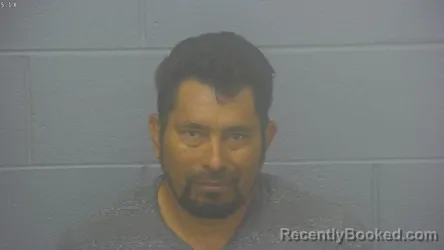Mugshot of DEYVI ORLANDO RECINOS-LOPEZ booked in Greene County, Missouri on May 15, 2026