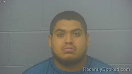 Mugshot of DIEGO ARMANDO SALAZAR FLORES booked in Greene County, Missouri on March 27, 2026