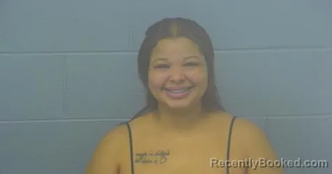 Mugshot of Daija Diane Marie Shockley-Morris booked in Greene County, Missouri on October 19, 2026