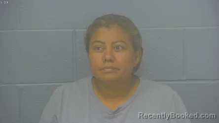 Mugshot of Deisi Yesenia Santizo-Bravo booked in Greene County, Missouri on September 24, 2026