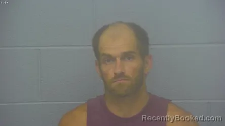 Mugshot of Dustin Ray Turner booked in Greene County, Missouri on August 24, 2026