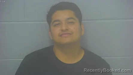Mugshot of Diego Armando Walle Medina booked in Greene County, Missouri on August 15, 2026