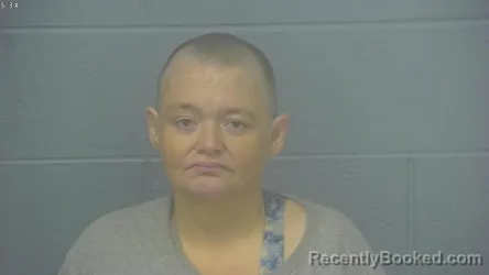 Mugshot of Erin Gail Bellah booked in Greene County, Missouri on October 5, 2026