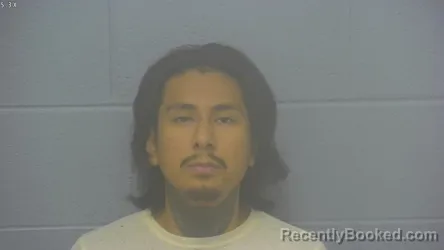 Mugshot of Edgar Antonio De Los Santos Sanchez booked in Greene County, Missouri on September 24, 2026