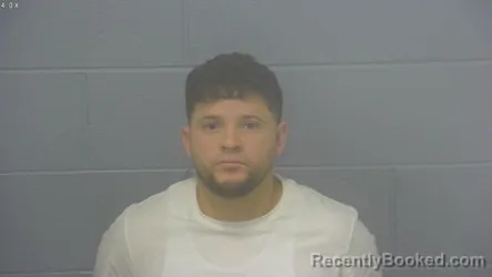 Mugshot of Edwin Jose De Los Santos Gonzalez booked in Greene County, Missouri on October 20, 2026