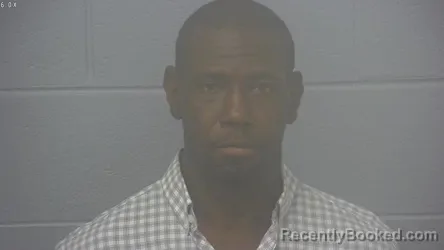 Mugshot of ERIC TYNELL DAWSON booked in Greene County, Missouri on May 13, 2026