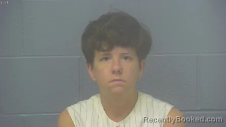 Mugshot of Emily Dawn Edwards booked in Greene County, Missouri on August 17, 2026