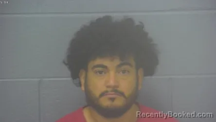 Mugshot of EDY SANTIAGO GARCIA ARITA booked in Greene County, Missouri on April 27, 2026