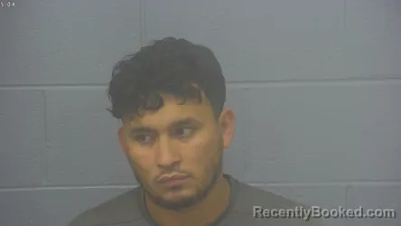 Mugshot of ERLIN GUNERA-VELASQUEZ booked in Greene County, Missouri on May 7, 2026
