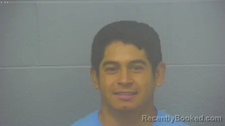 Mugshot of Elvis Adonay Garcia-Ramirez booked in Greene County, Missouri on October 4, 2026