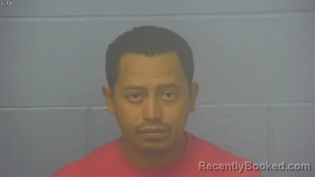Mugshot of Erlin Geovanny Gonzales-Maradiaga booked in Greene County, Missouri on July 26, 2026