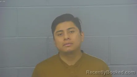 Mugshot of ESTEBAN ELMER HERNANDEZ-MORALES booked in Greene County, Missouri on March 12, 2026