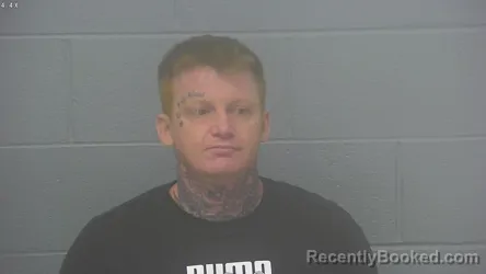 Mugshot of Eric Michael Kaltenbach booked in Greene County, Missouri on October 6, 2026