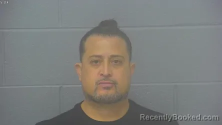 Mugshot of Edguar Lizardo-Figueroa booked in Greene County, Missouri on October 9, 2026