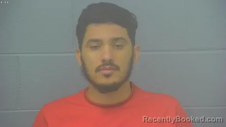 Mugshot of EDWUAR JOSE MARIA MENDOZA CONTRERAS booked in Greene County, Missouri on March 16, 2026