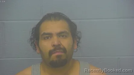 Mugshot of ESTEBAN MERCADO booked in Greene County, Missouri on March 10, 2026