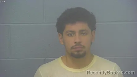 Mugshot of EMERZON YANCARLOS PINEDA-LEON booked in Greene County, Missouri on April 1, 2026