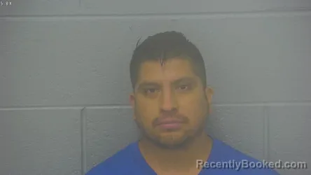 Mugshot of Emigdio Sanchez Padron booked in Greene County, Missouri on September 24, 2026