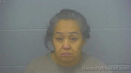 Mugshot of Elizabeth Rea-Vasquez booked in Greene County, Missouri on September 29, 2026