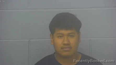 Mugshot of ESTEBAN VELASCO CORTES booked in Greene County, Missouri on March 18, 2026