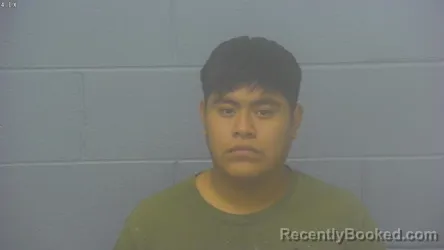 Mugshot of Francisco Javier Bautista Macario booked in Greene County, Missouri on October 15, 2026
