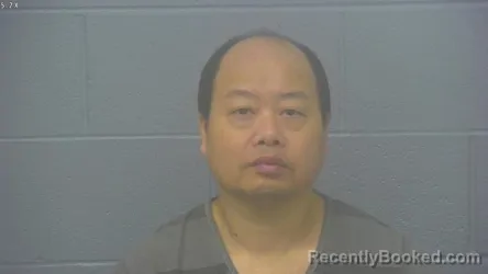 Mugshot of Fuyin Lan booked in Greene County, Missouri on October 14, 2026
