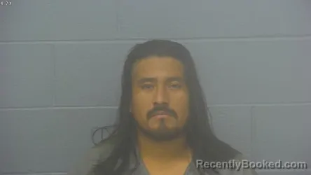 Mugshot of Floriberto Martinez Garcia booked in Greene County, Missouri on September 22, 2026