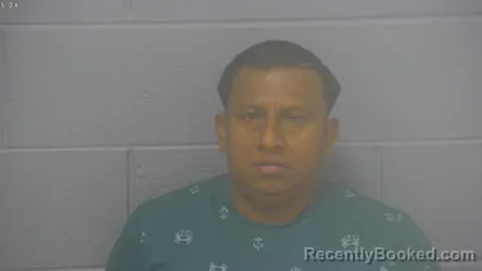 Mugshot of FACUNDO DAVID ORTIZ-CHAJ booked in Greene County, Missouri on May 11, 2026