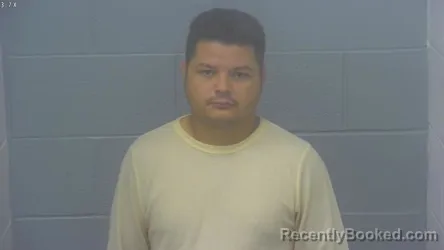 Mugshot of Francisco Pineda Gonzales booked in Greene County, Missouri on October 15, 2026