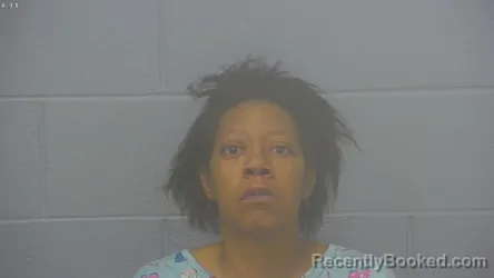 Mugshot of Florence Lee Thompkins booked in Greene County, Missouri on August 14, 2026