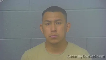 Mugshot of GERONIMO AQUINO-RAYON booked in Greene County, Missouri on March 25, 2026