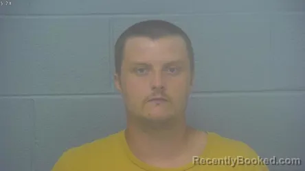 Mugshot of Geoffrey Allen-Isaac Bluebaum booked in Greene County, Missouri on July 31, 2026