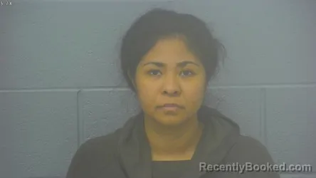 Mugshot of GUADALUPE CABRERA-MEJIA booked in Greene County, Missouri on March 24, 2026