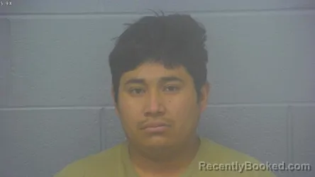 Mugshot of GERARDO FILIPE-FLORES booked in Greene County, Missouri on May 5, 2026