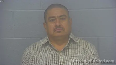 Mugshot of Gustavo Garcia-Maldonado booked in Greene County, Missouri on August 21, 2026