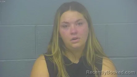 Mugshot of Gracie Malin Patricia Hunter booked in Greene County, Missouri on September 24, 2026