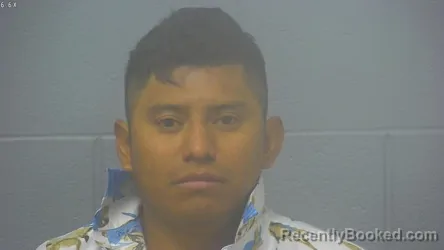 Mugshot of Gerardo Hernandez-Hernandez booked in Greene County, Missouri on August 16, 2026