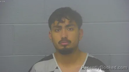 Mugshot of Gael Antonio Linaldi Cruz booked in Greene County, Missouri on August 1, 2026