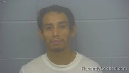 Mugshot of Gerber Rafael Martinez Chavez booked in Greene County, Missouri on September 29, 2026